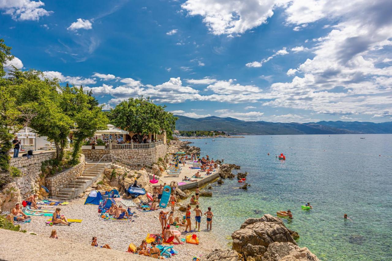 Sea La Vie Rooms Novi Vinodolski Dış mekan fotoğraf